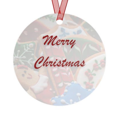 Cookie Christmas Metal Ornaments