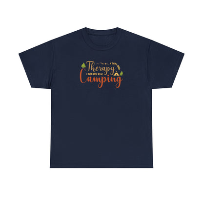 Therapy - Camping - Unisex Heavy Cotton Tee