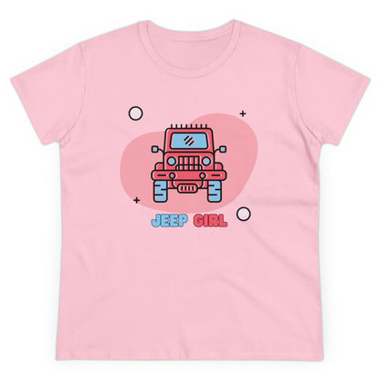 Jeep Girl - Women's Midweight Cotton Tee