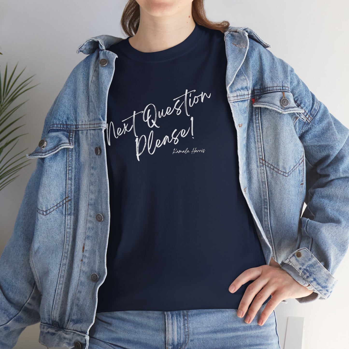 Next Question Please! Kamala Harris - Unisex Heavy Cotton Tee