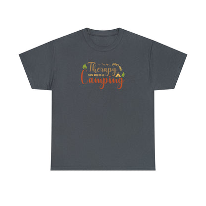 Therapy - Camping - Unisex Heavy Cotton Tee