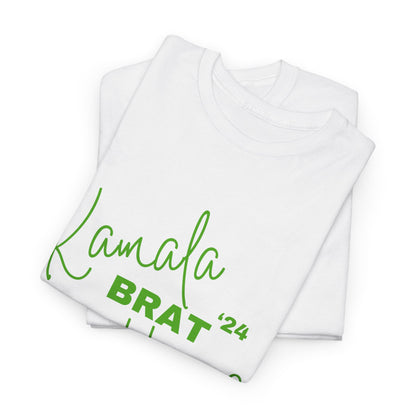 "BRAT" Kamala Harris - Unisex Heavy Cotton Tee