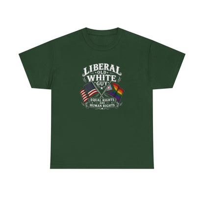 Liberal Old White Guy Unisex Heavy Cotton Tee