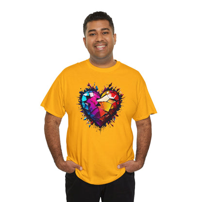 Heart Unisex Heavy Cotton T-Shirt