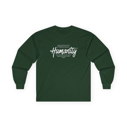 Protect Humanity - Unisex Ultra Cotton Long Sleeve Tee