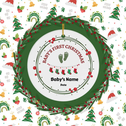 Personalized  - Baby's First Christmas