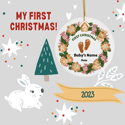 Personalized  - Baby's First Christmas