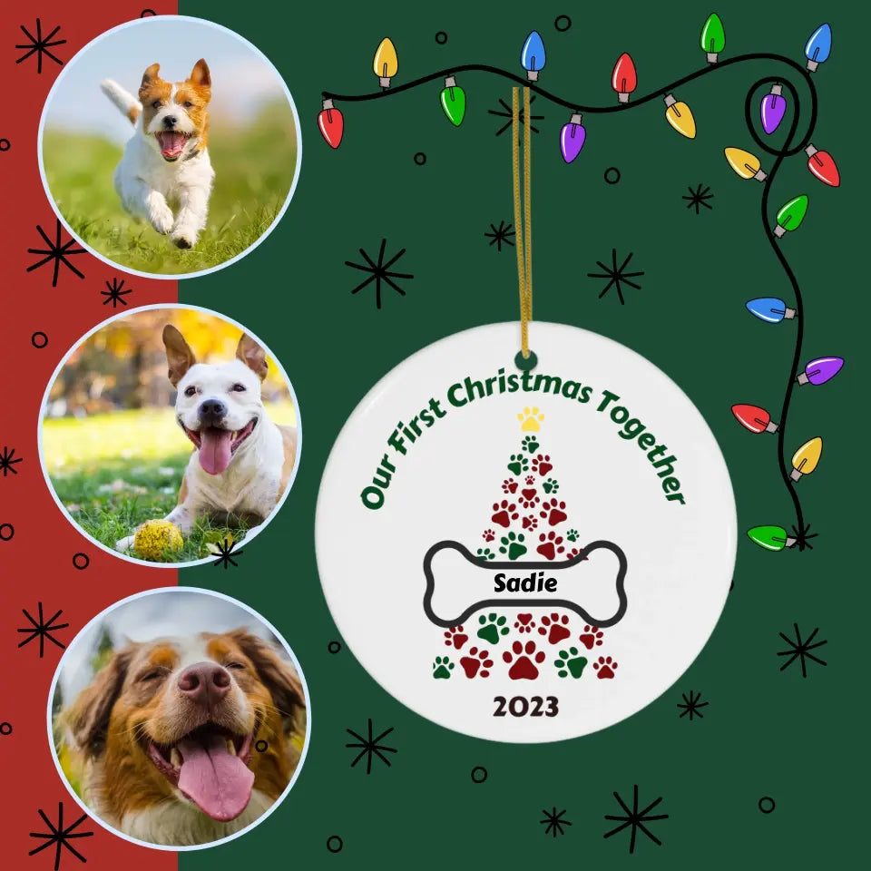 Personalized  - Pet First Christmas