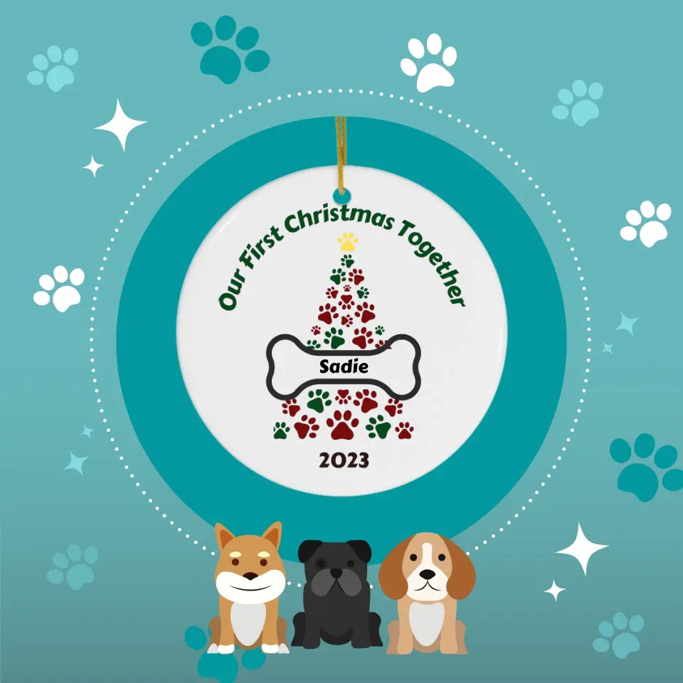 Personalized  - Pet First Christmas