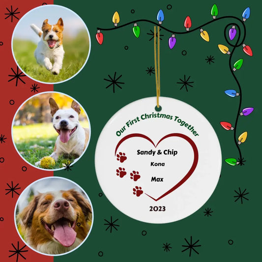 Personalized - Pet First Christmas